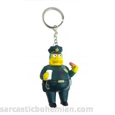 Fox The Simpsons Chief Wiggum 3D PVC Key Ring B00PF15QM6
